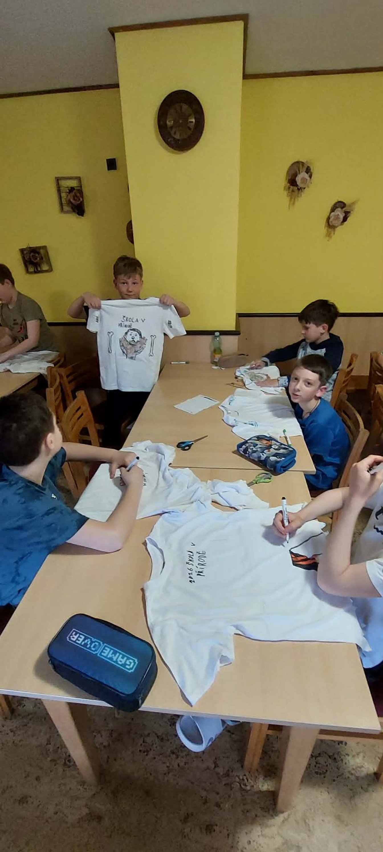 Škola v přírodě 1. den