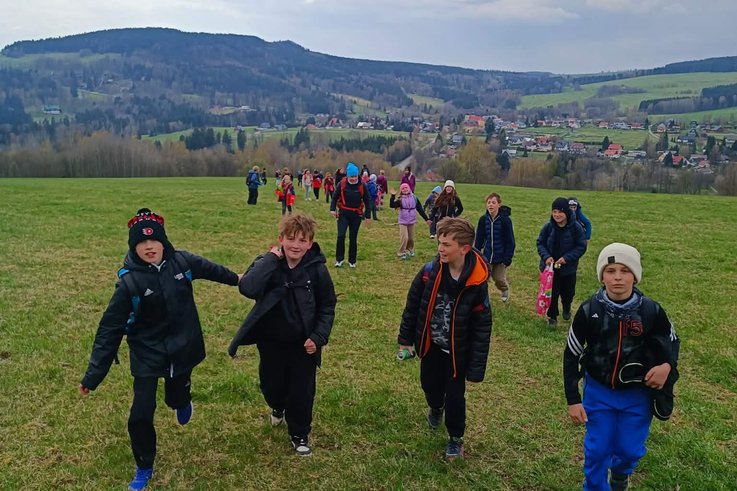 Škola v přírodě 2. den