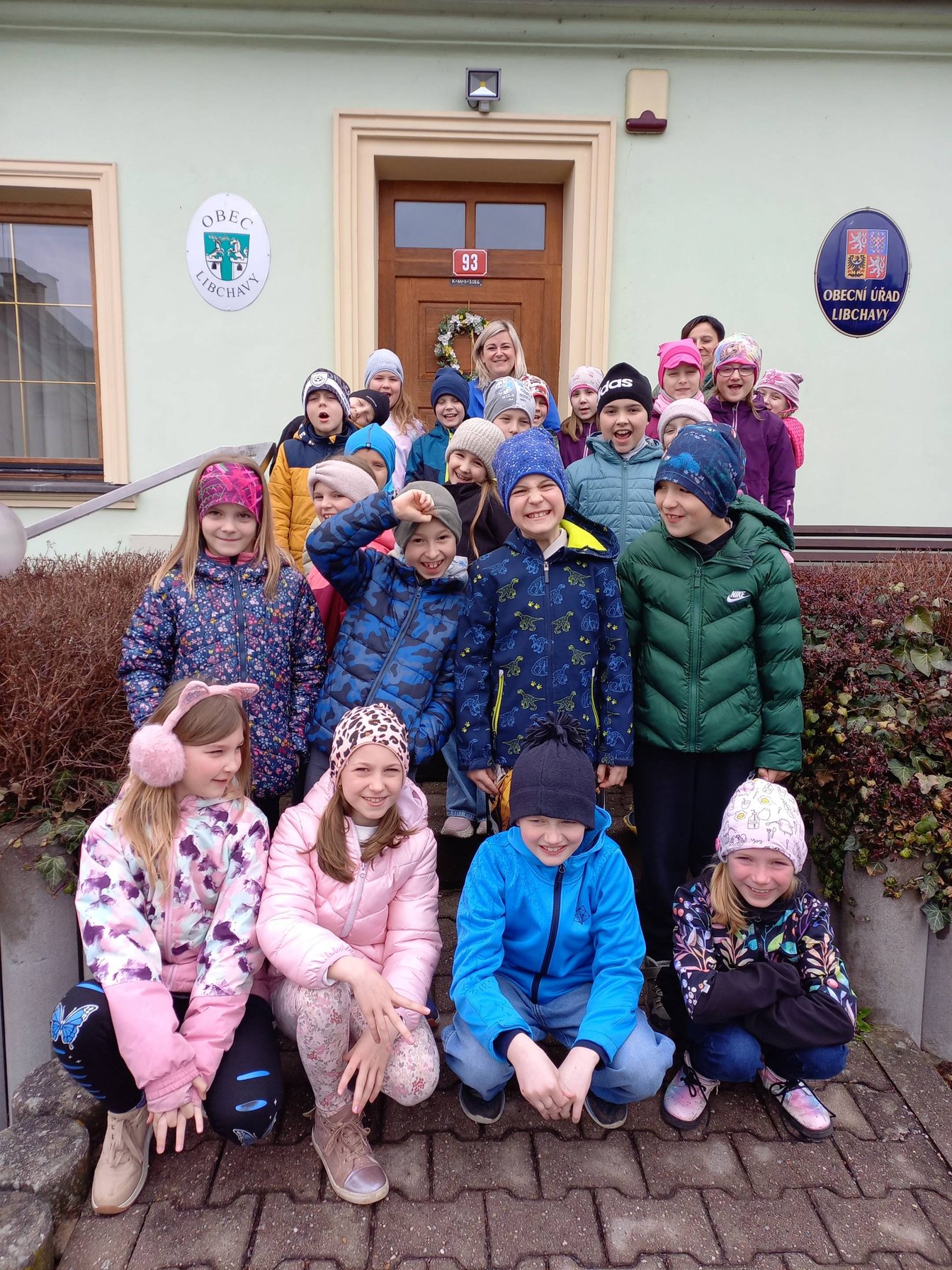 Druháčci v knihovně