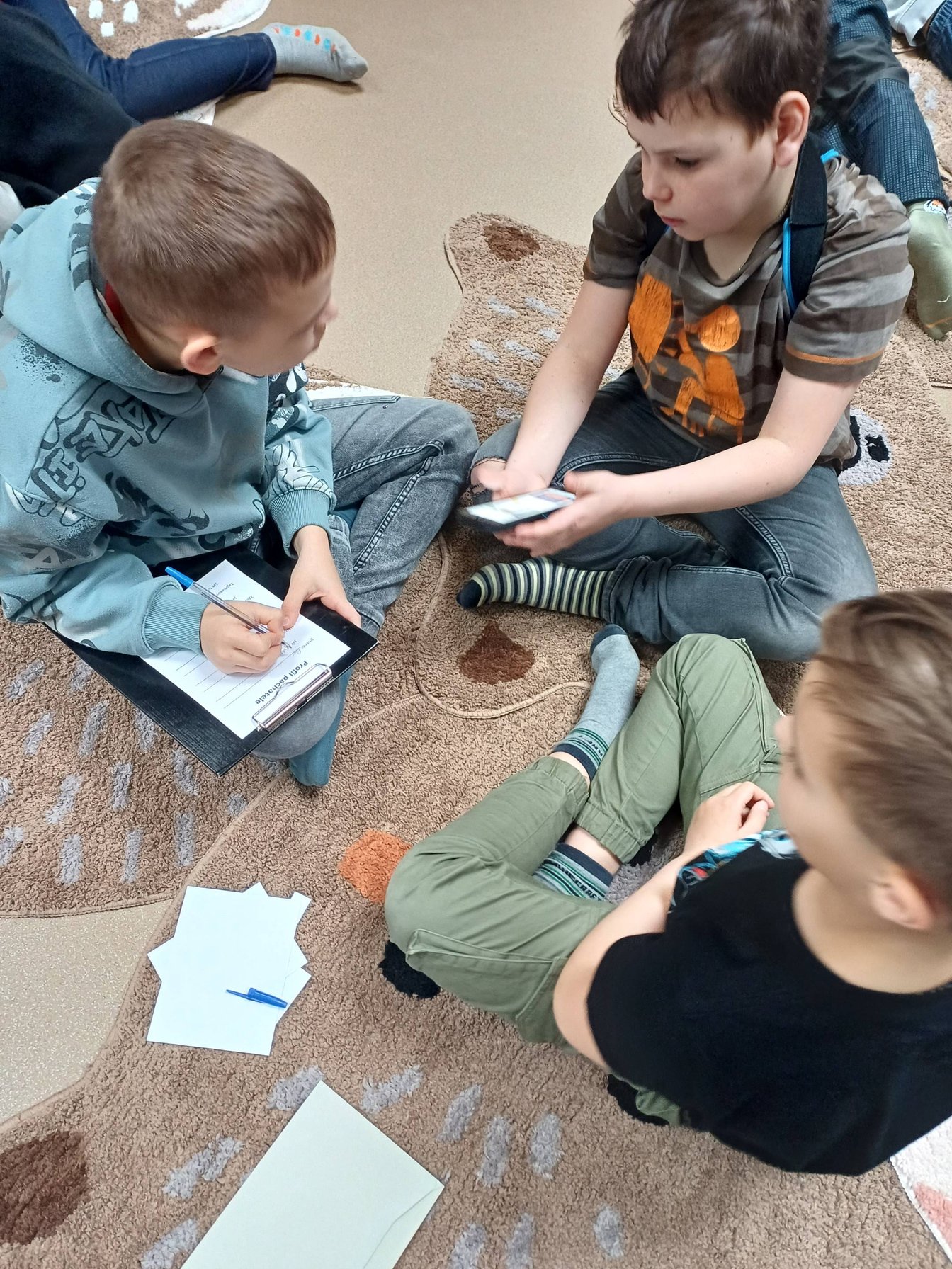 3. třída v Městské knihovně v ÚO