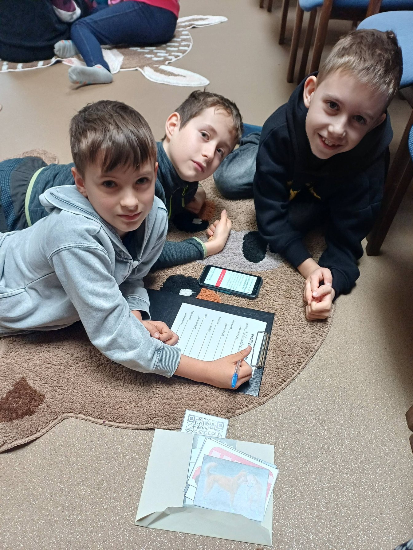 3. třída v Městské knihovně v ÚO