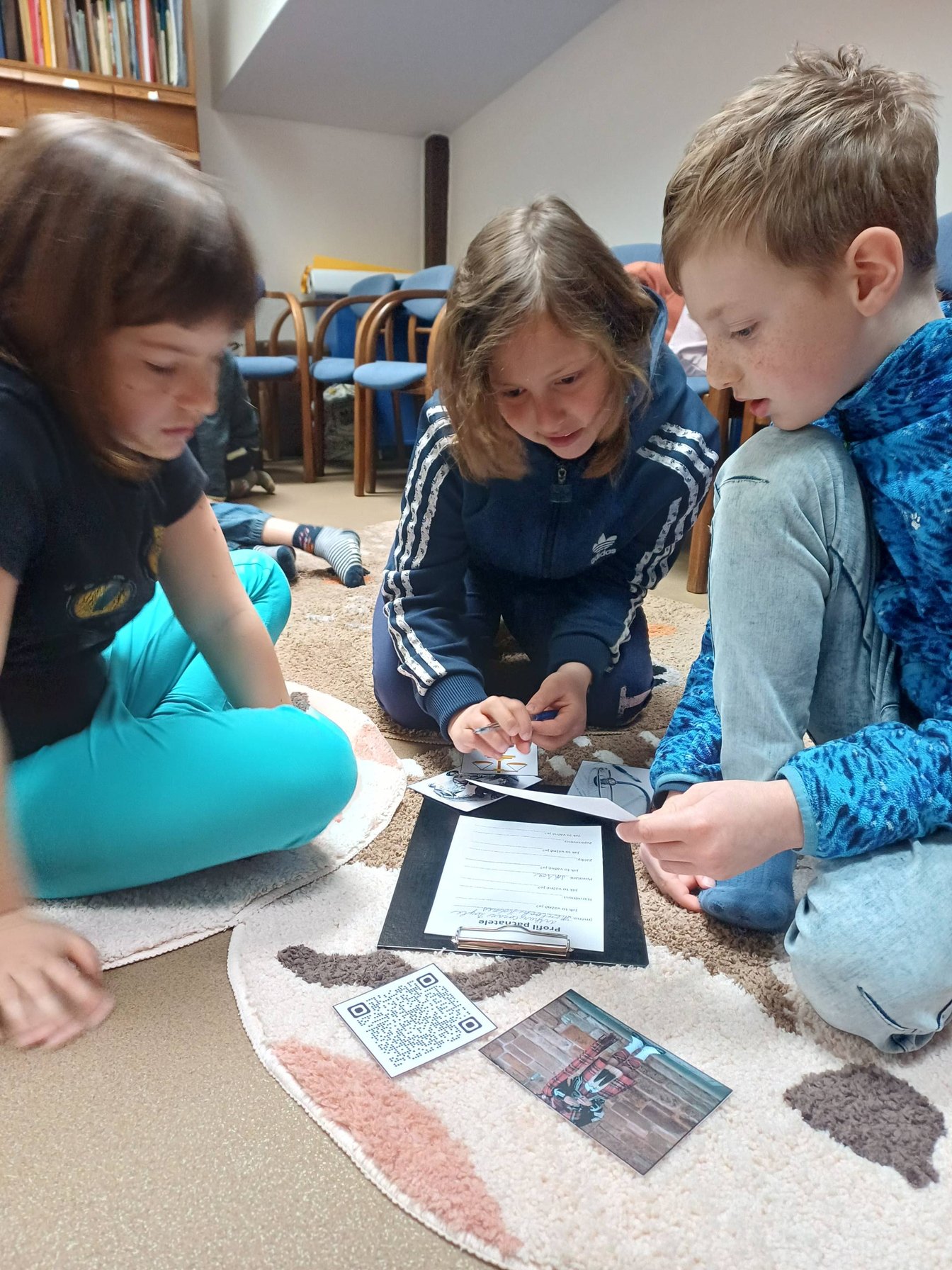 3. třída v Městské knihovně v ÚO