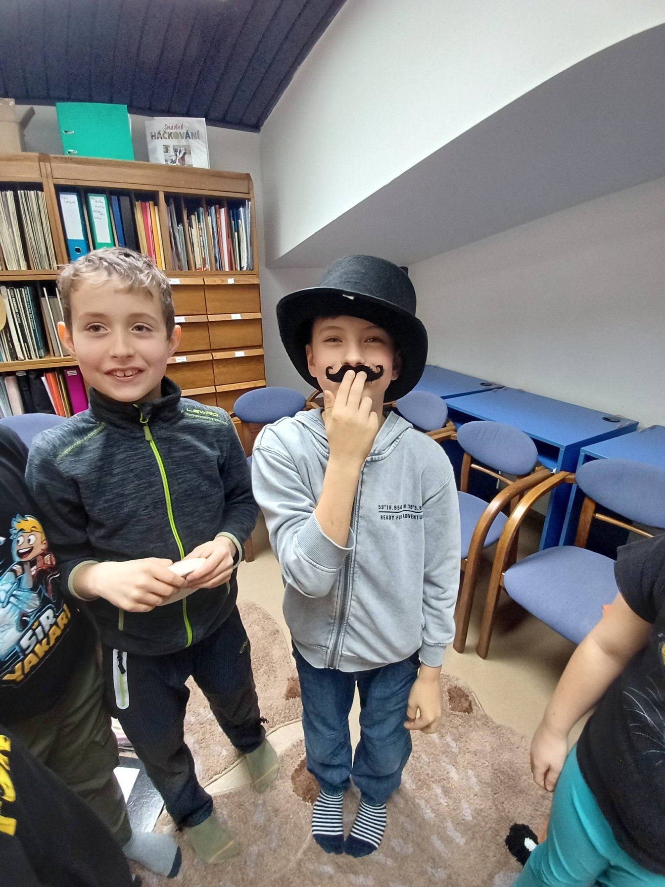 3. třída v Městské knihovně v ÚO