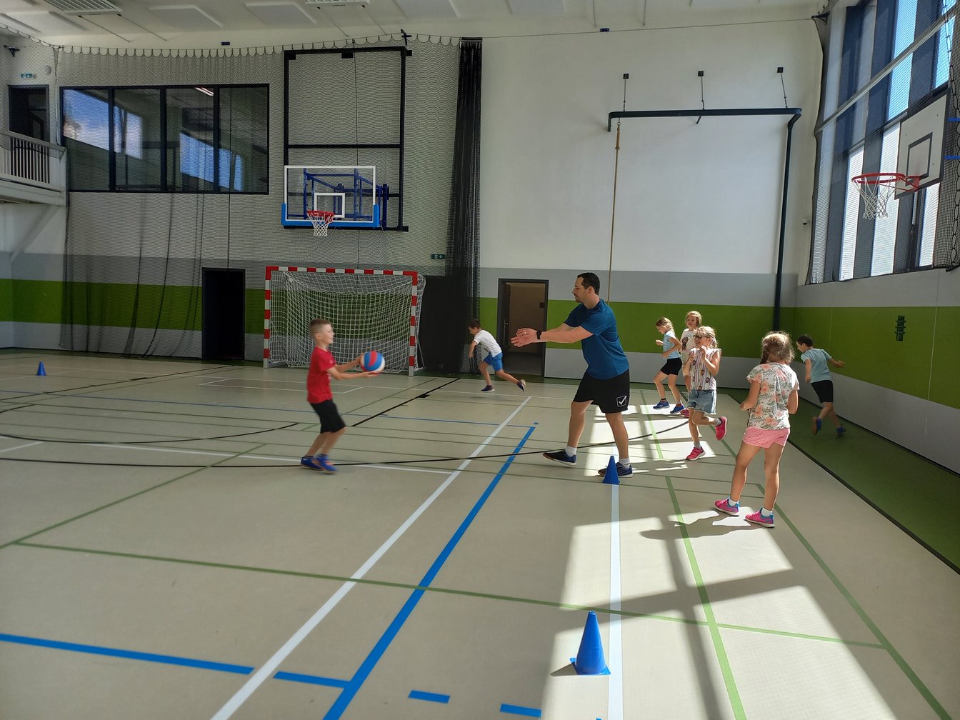 Sportovní dopoledne na 1. stupni