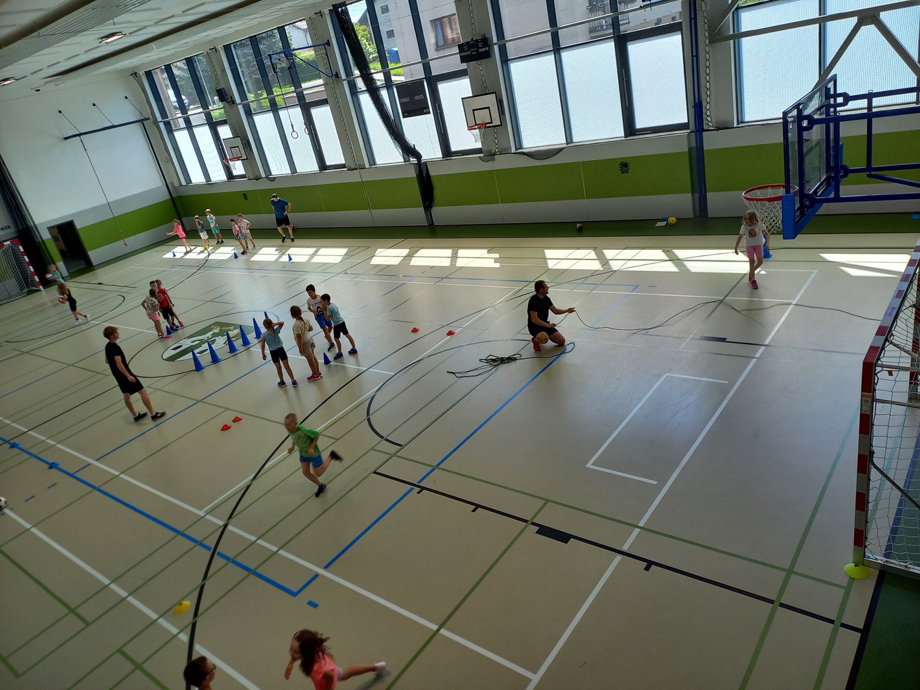 Sportovní dopoledne na 1. stupni