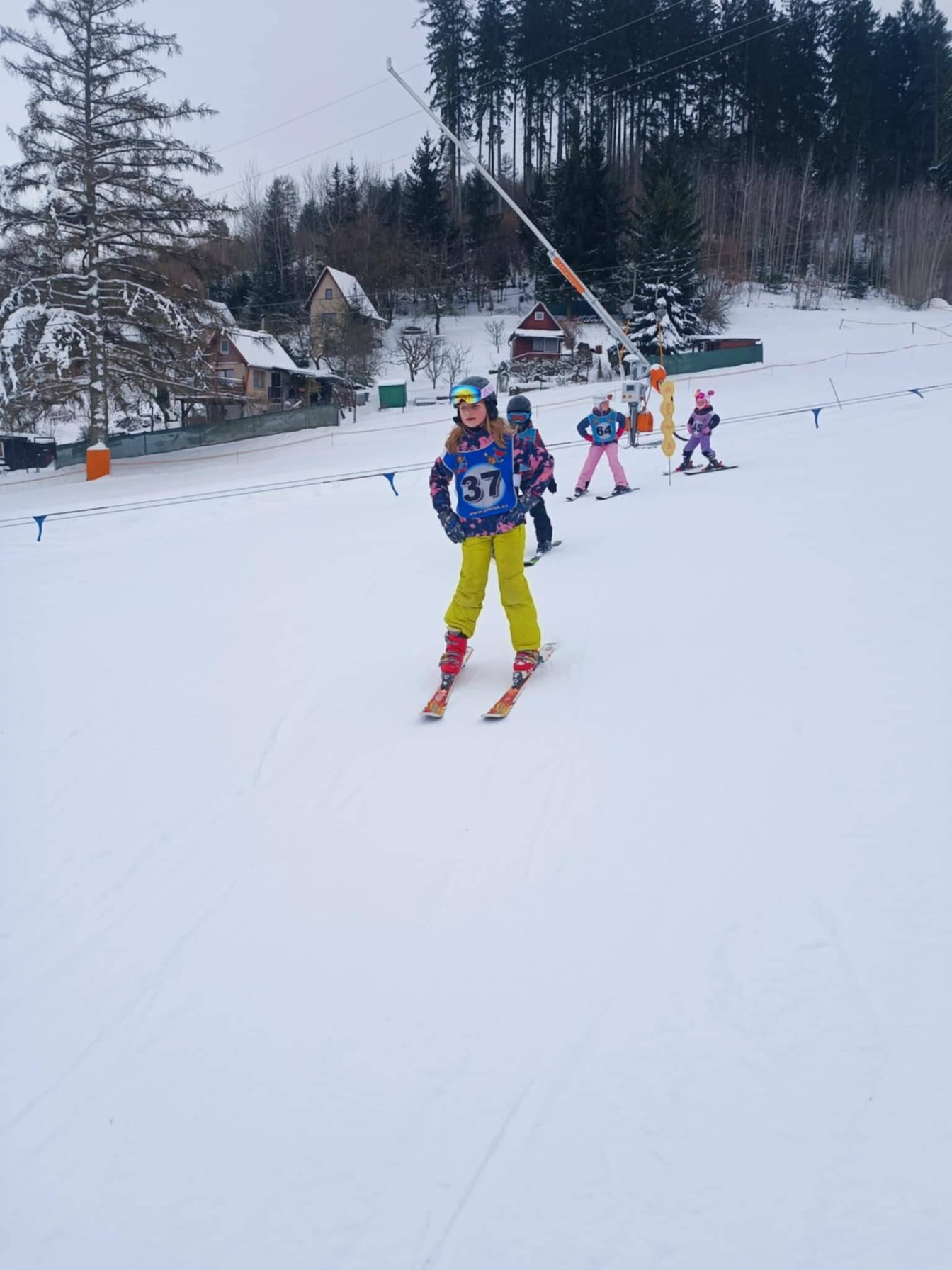 Lyžařská školička Peklák 12. 1. - 7