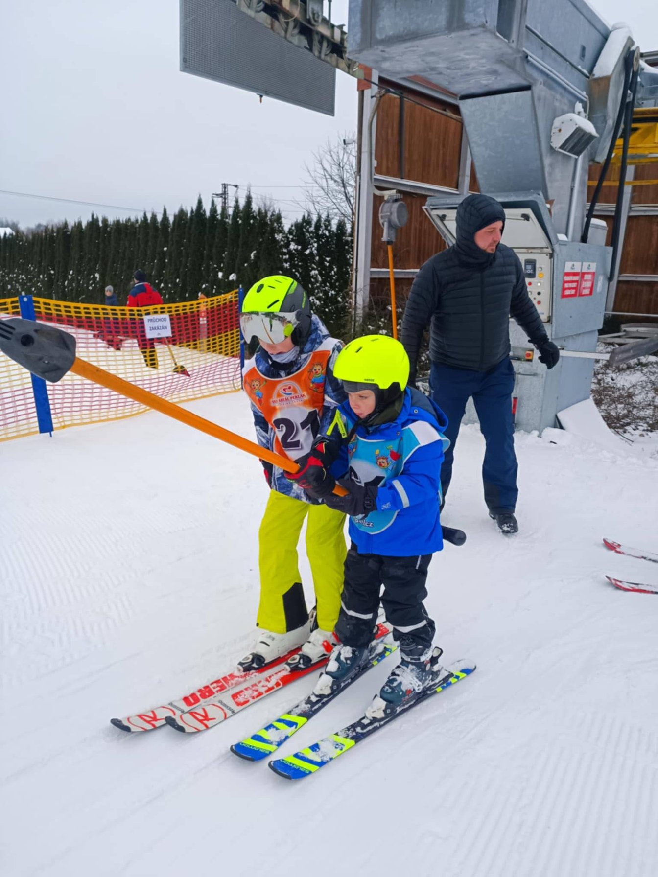 Lyžařská školička Peklák 12. 1. - 3
