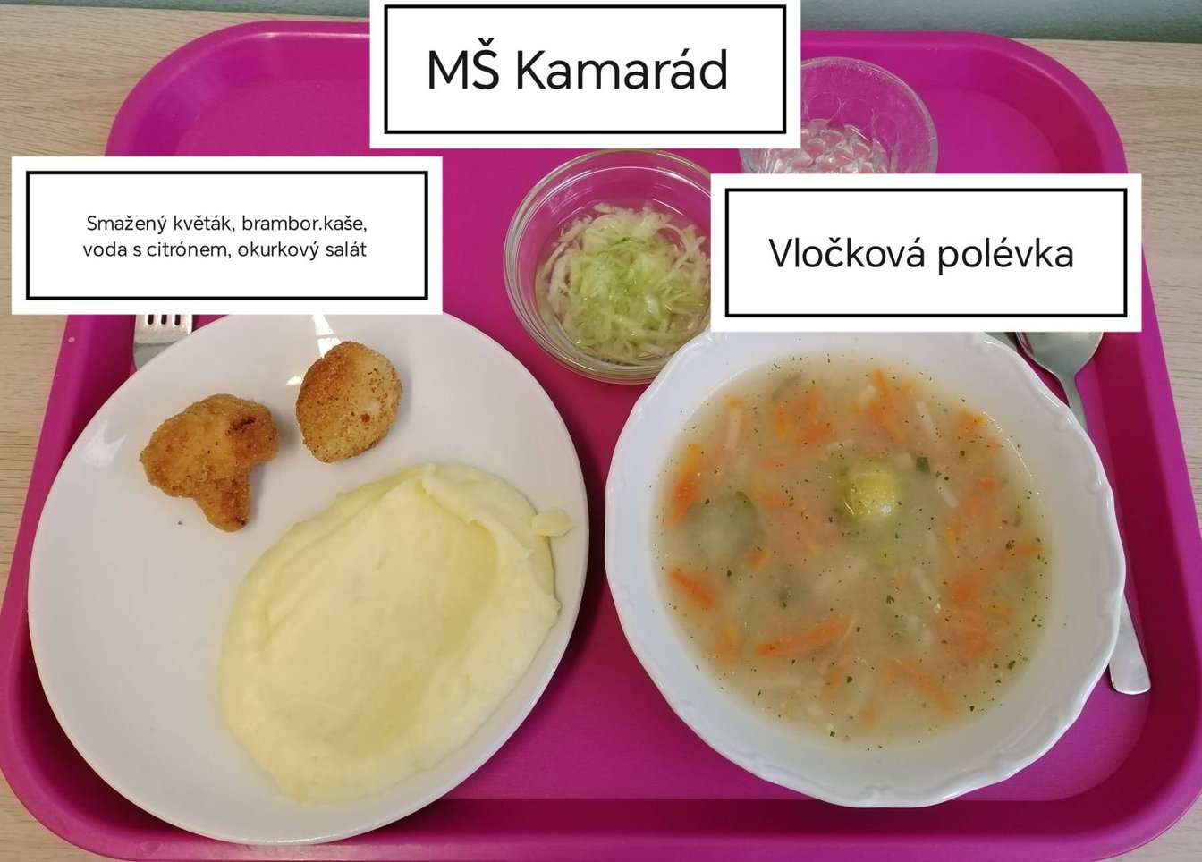 Jídlo MŠ Kamarád