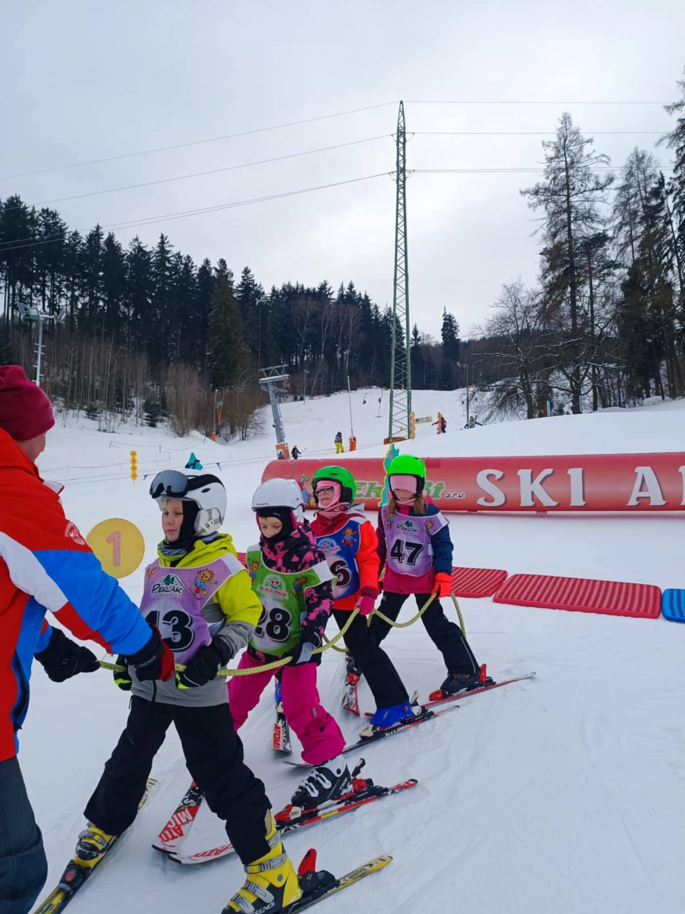 Lyžařská školička Peklák 12. 1. - 2