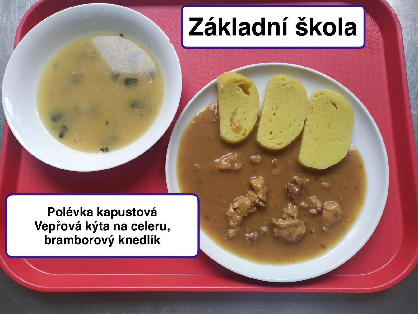 Jídlo základní škola