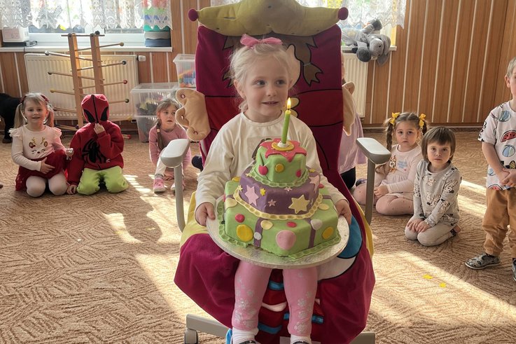 Eliška má narozeniny