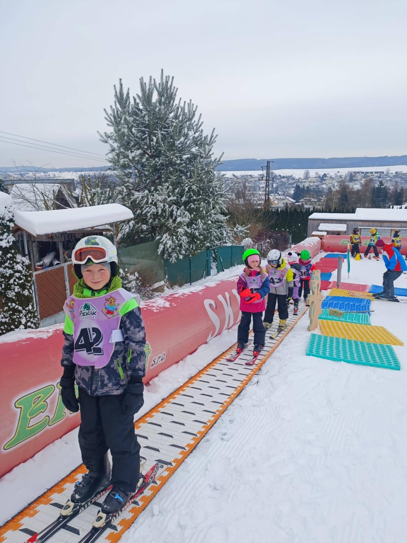 Lyžařská školička Peklák 12. 1. - 9