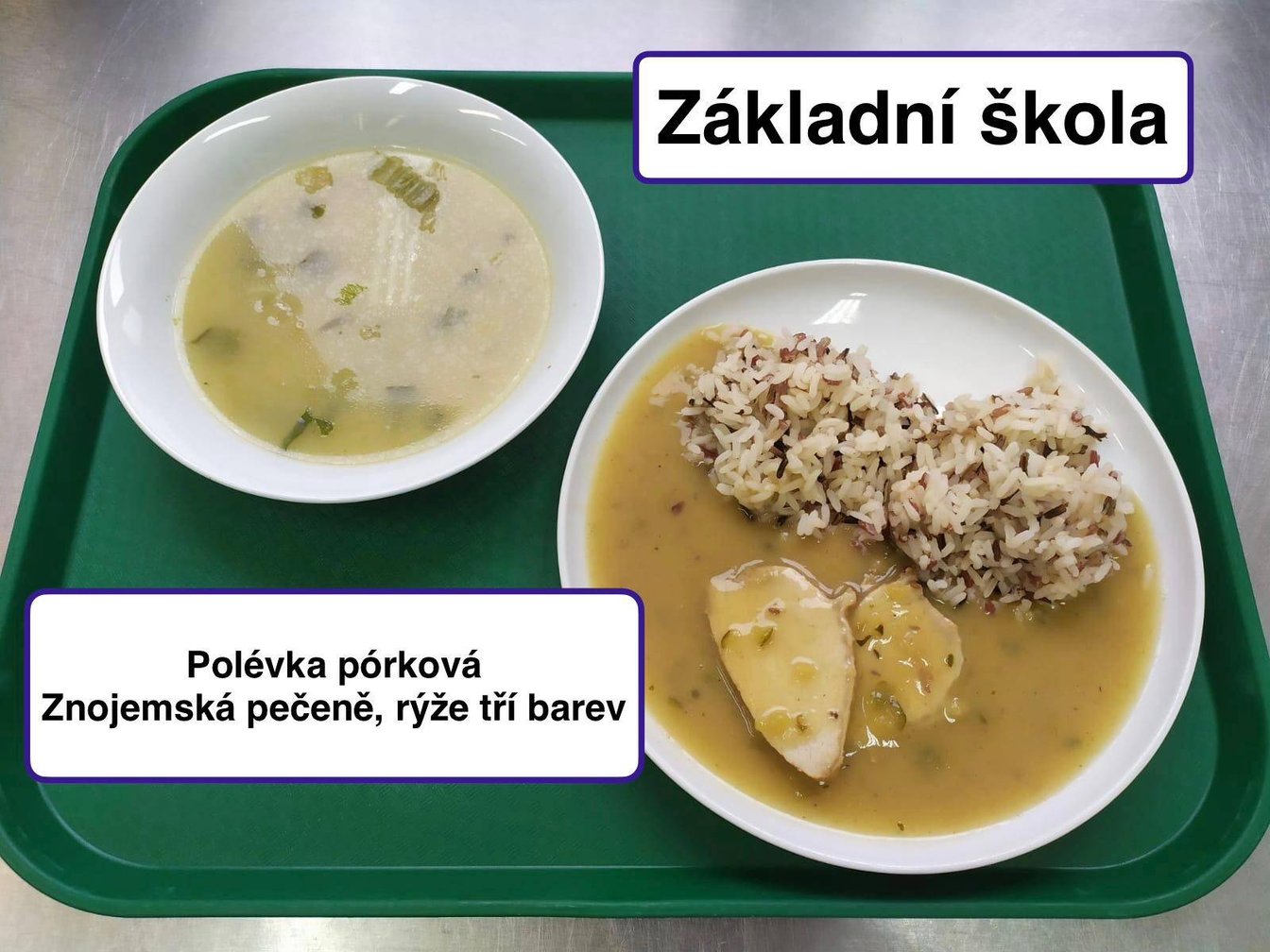 Jídlo základní škola