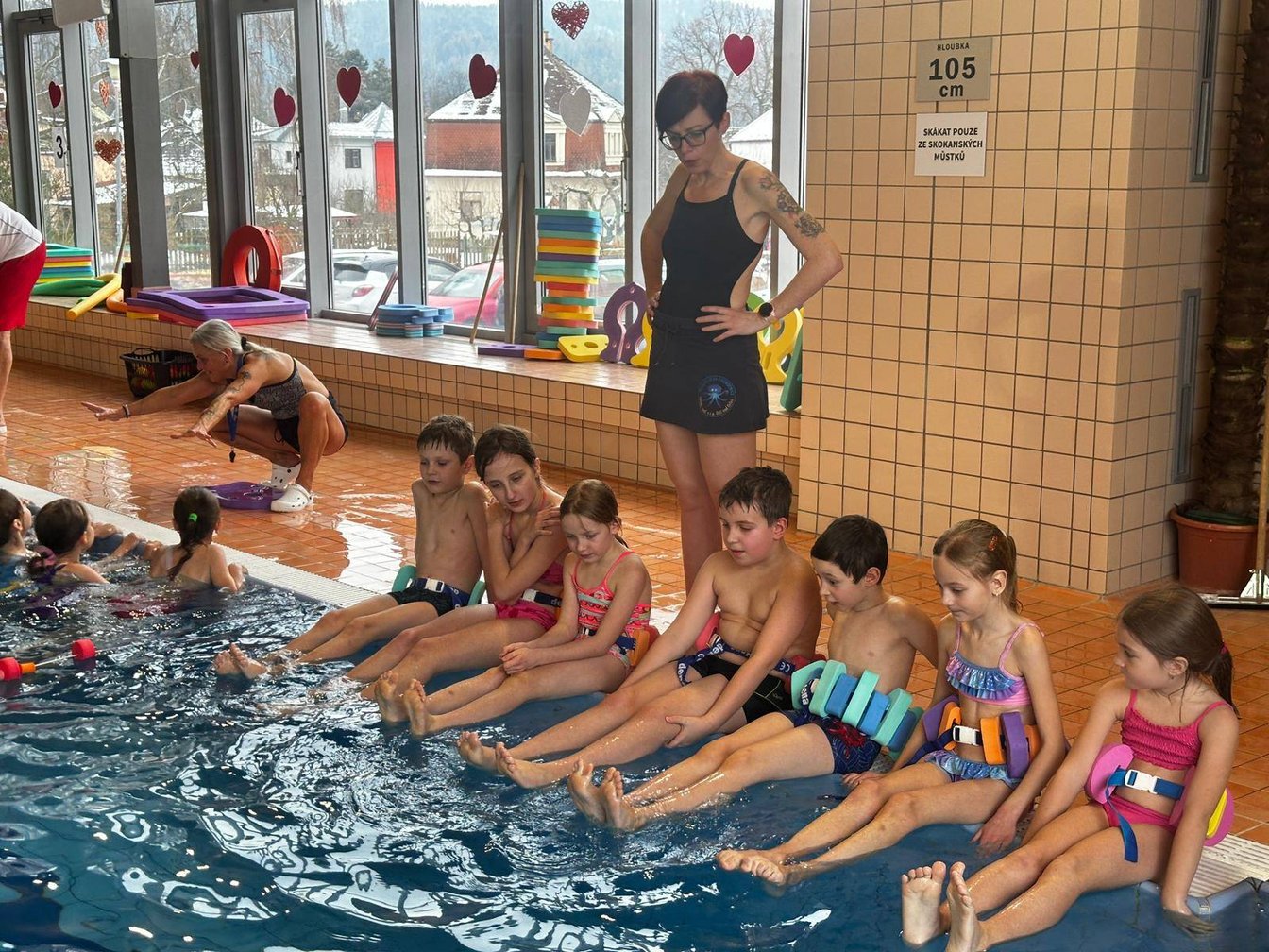 Plavání 2. a 5. třída