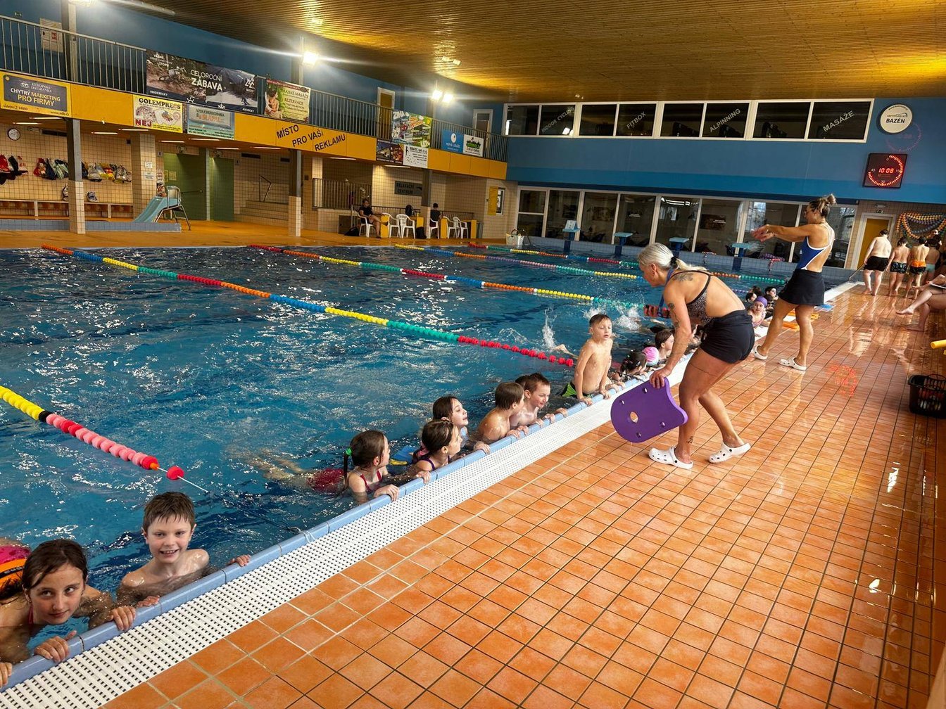 Plavání 2. a 5. třída