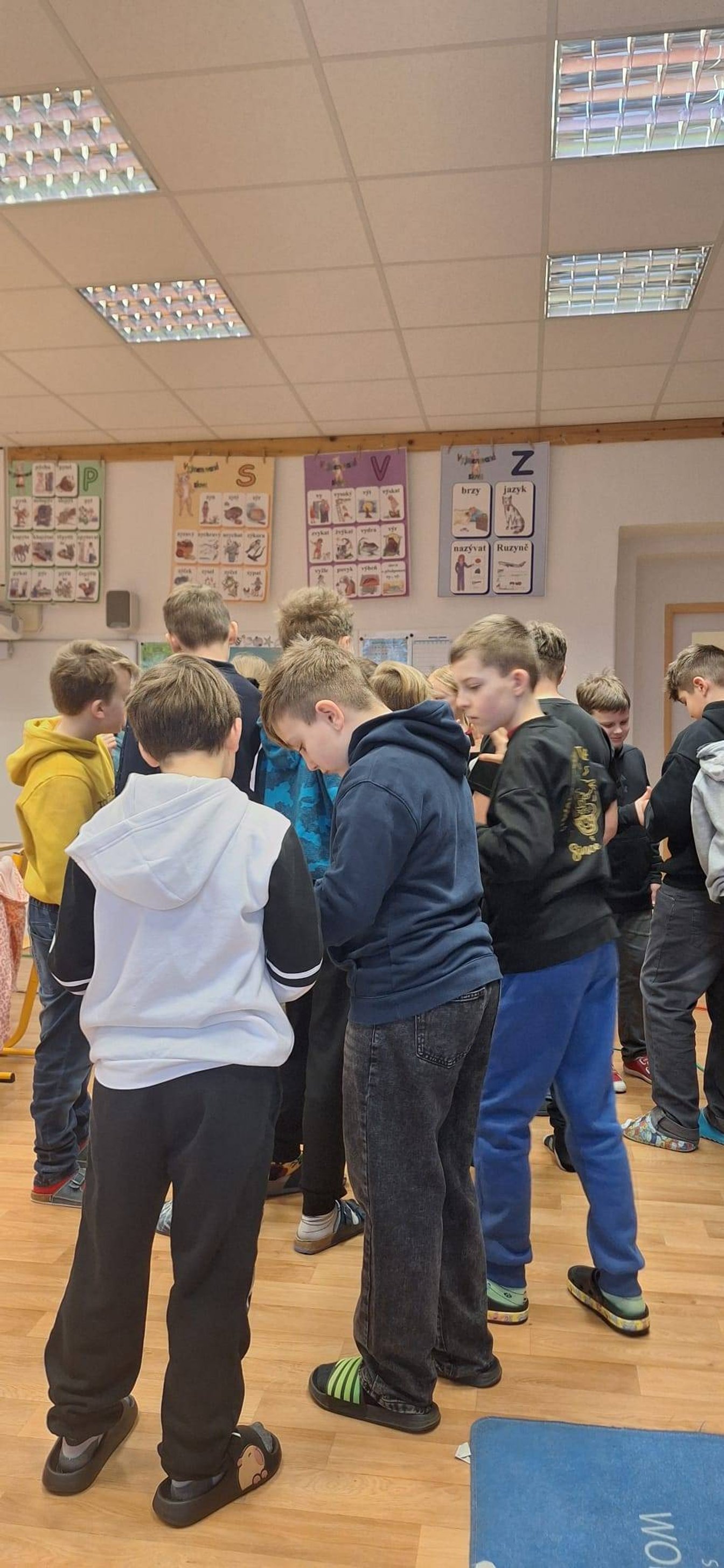 5. třída v ZŠ České Libchavy