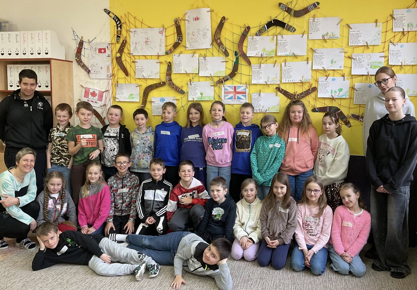 Deváťáci učí na 1. stupni