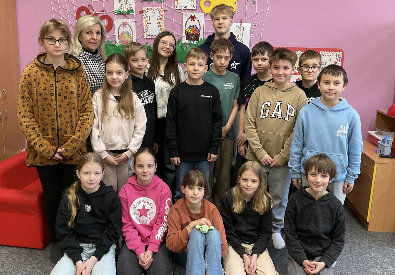 Deváťáci učí na 1. stupni