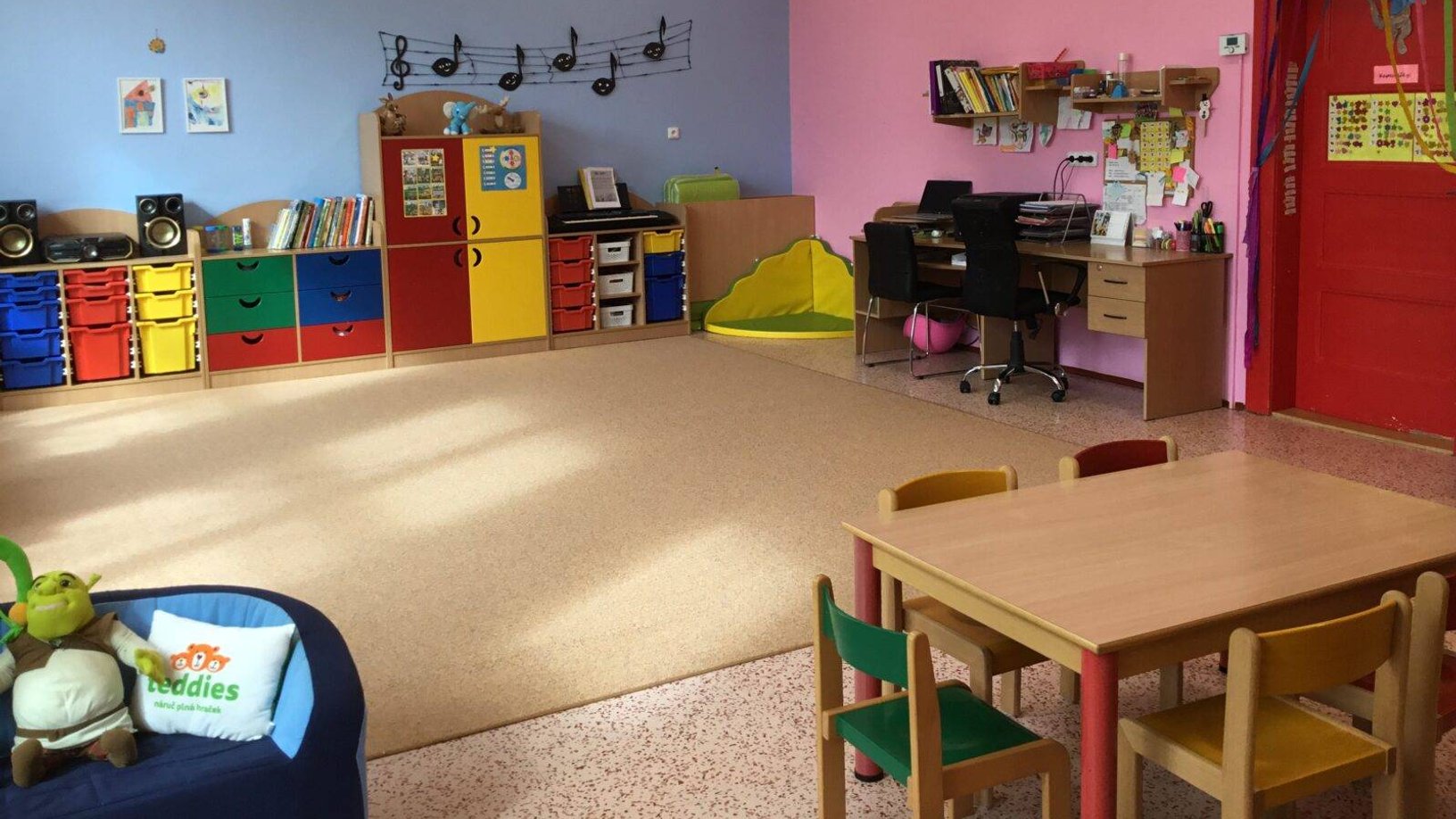 Třída "větších dětí" MŠ Kamarád