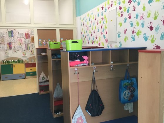 Šatna MŠ Kamarád