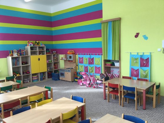 Barevná herna MŠ Kamarád