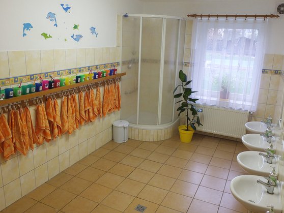 Umývárna MŠ Korálek