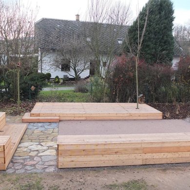 Přírodní úprava zahrady Mateřské školy Korálek v Libchavách