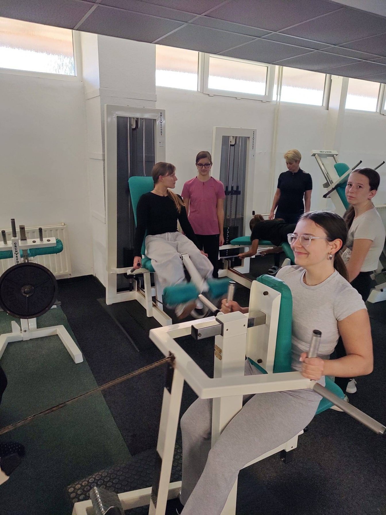 Návštěva posilovny - 4