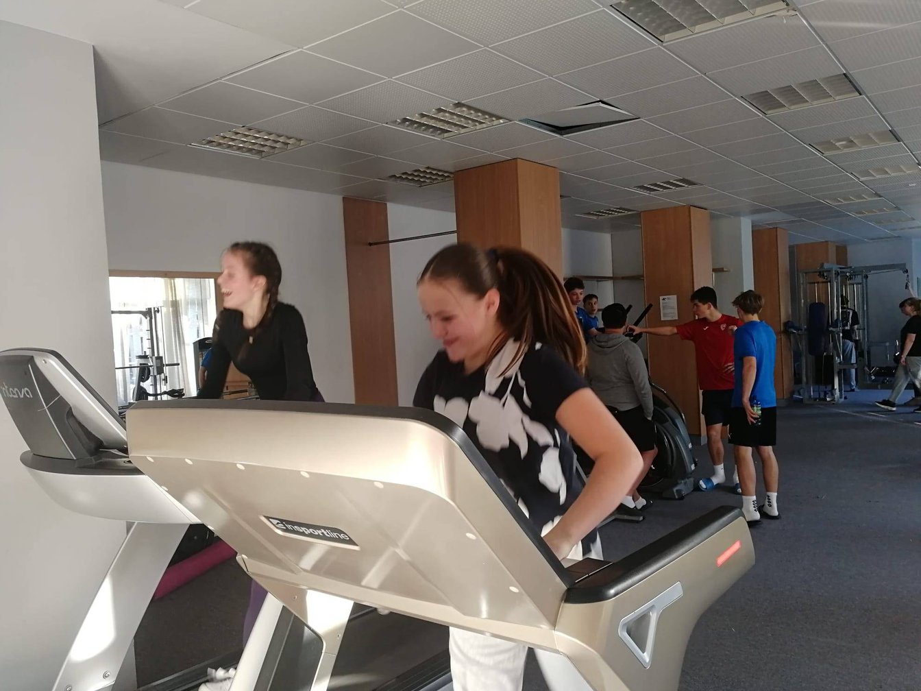 Návštěva posilovny - 5