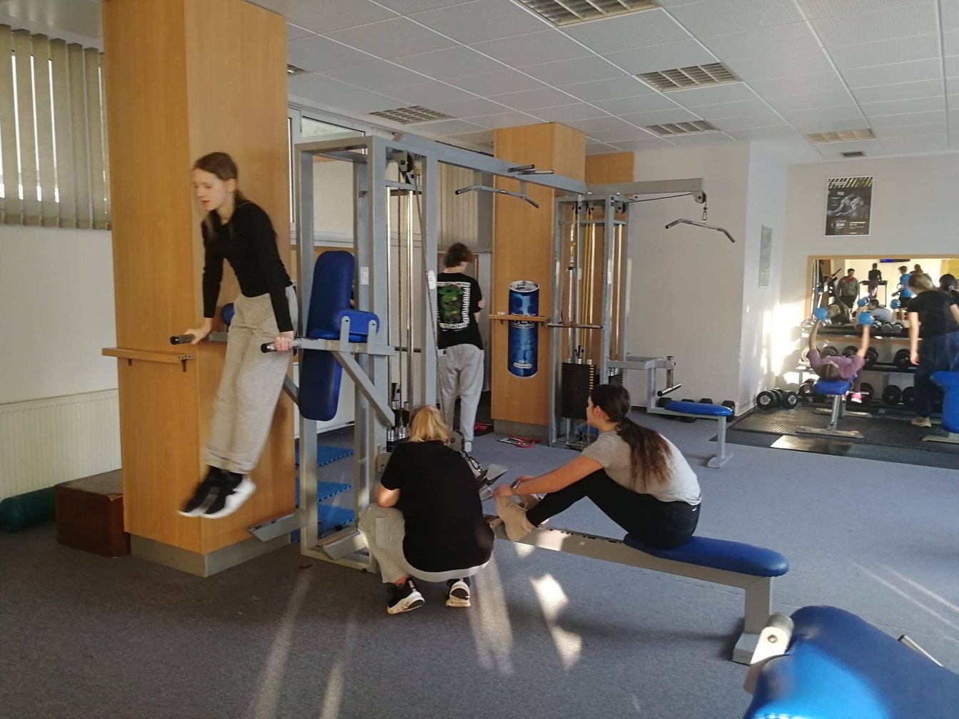 Návštěva posilovny - 2