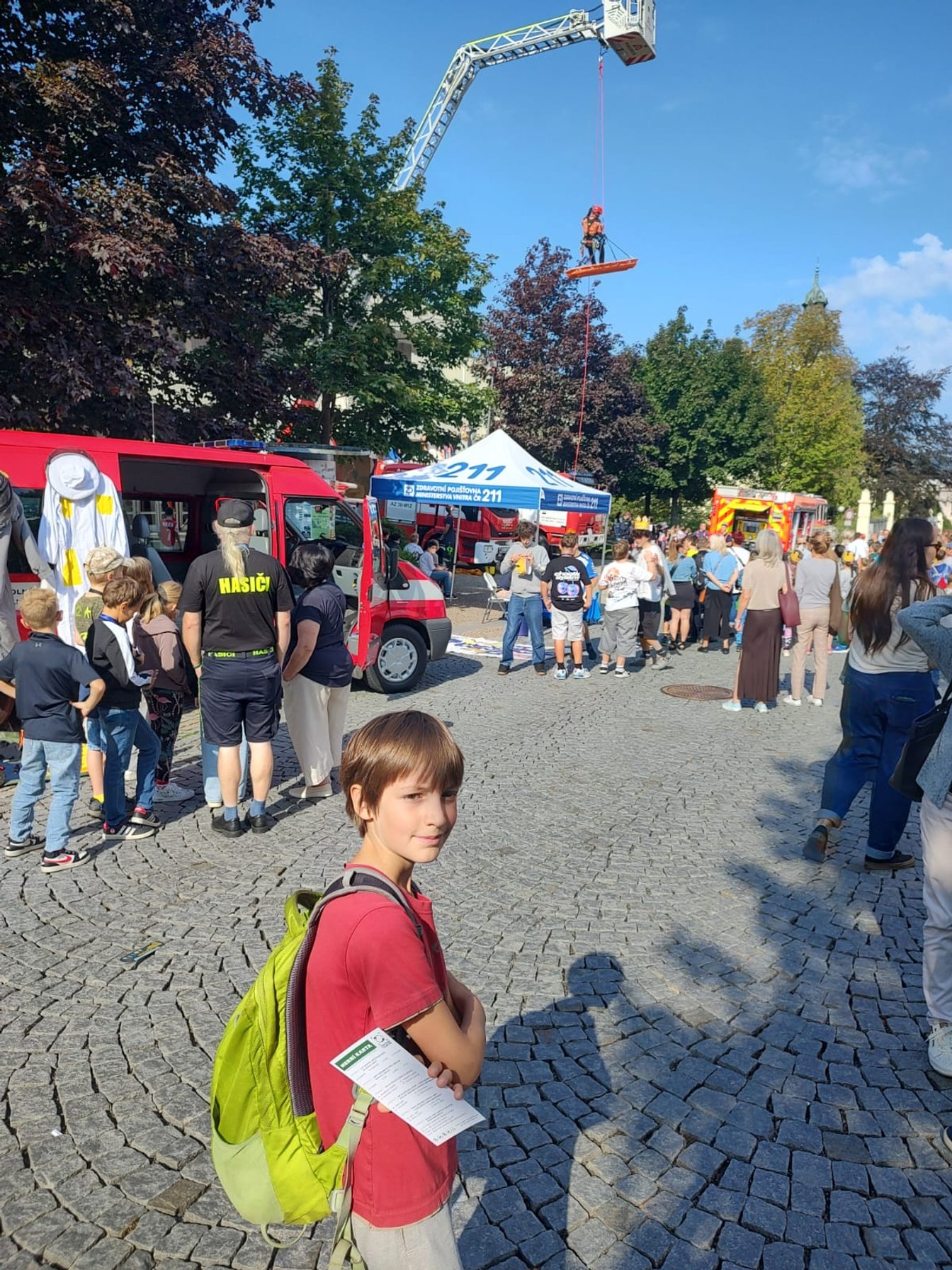 Páťáci na Světovém dnu první pomoci