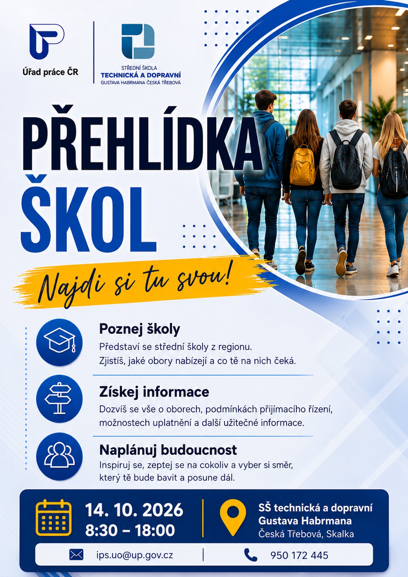 Přehlídka škol v České Třebové